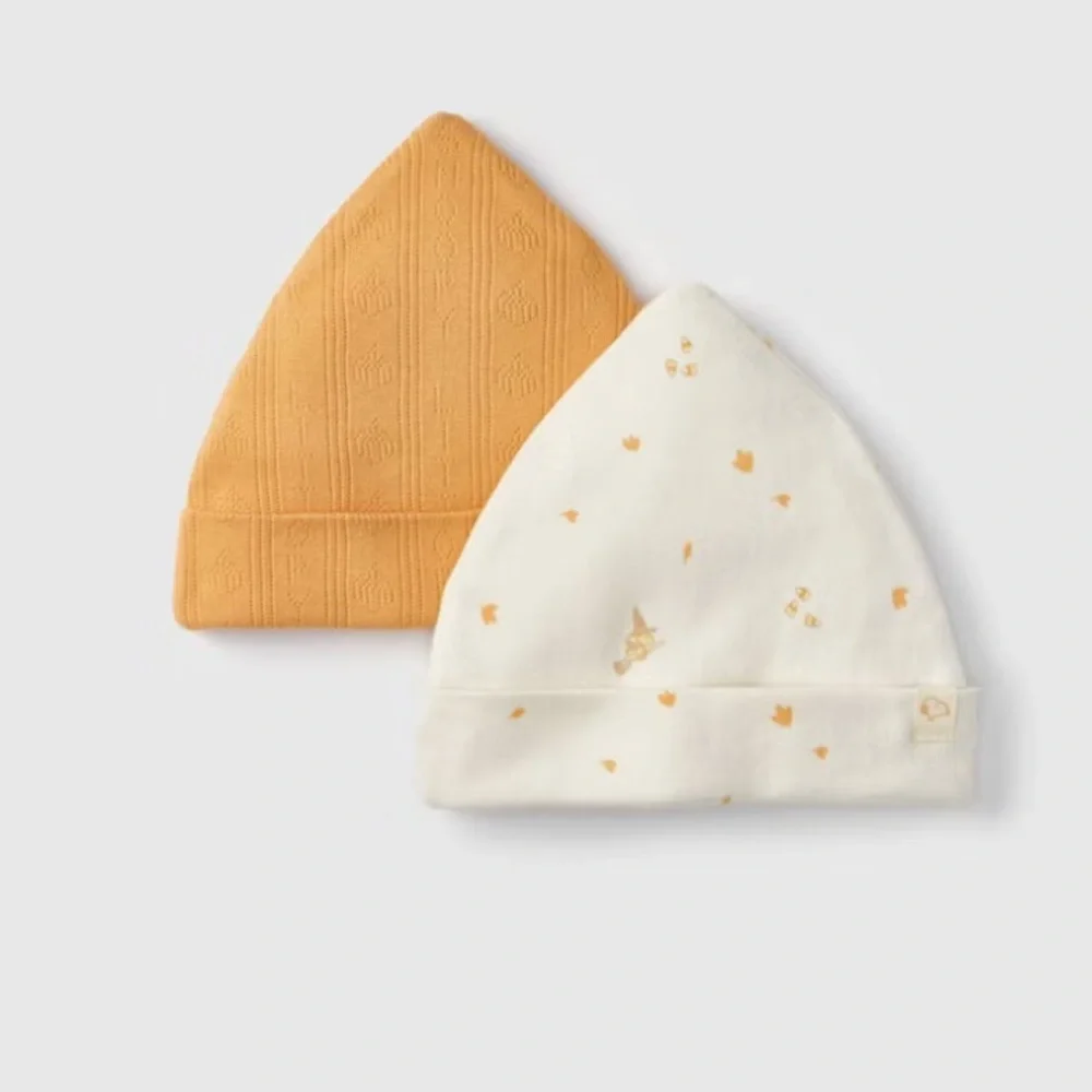 2nPack Set Hats Little SNOOPY 0-6months
